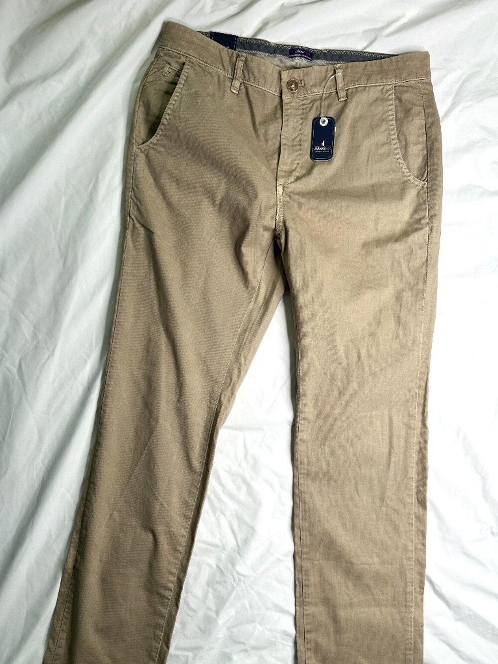 Johnnie-O Cairo Pant Khaki Size 33x34 (33x32) NWT